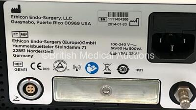 Ethicon Endo-Surgery GEN11 Unit *Mfd 2014* Software Version 2018-1 on Ethicon Cart (Powers Up) *SN 1111404386* - 5