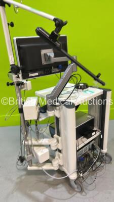 Life Tech Urology Mobile Work Station with Monitor and Accessories (HDD REMOVED) *S/N 013370015* - 4