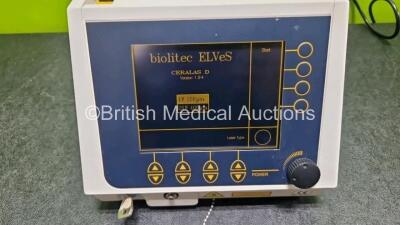 Biolitec Ceralas D / 20 / 810 / 200 Laser System (Powers Up with Key) Including Footswitch - 2