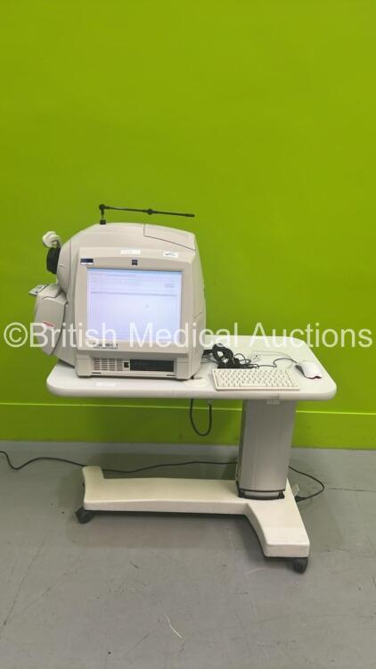 Zeiss Cirrus HD-OCT Spectral Domain Technology Model 400 Software Version 5.2.1.12 on Motorized Table (Powers Up) *S/N 400-11110 * **Mfd 2011 ** ***IR023***