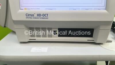 Zeiss Cirrus HD-OCT Spectral Domain Technology Model 400 Software Version 5.2.1.12 on Motorized Table (Powers Up) *S/N 400-11110 * **Mfd 2011 ** ***IR023*** - 3