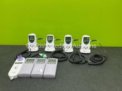 Mixed Lot Including 4 x Teledyne MX 300 Oxygen Monitors, 1 x CareFusion babyCO unit, 3 x Nellcor Oximax N-65 Units *SN 113-30615 / P11800684 / P12833738 / P11800774 / 278881 / 278882 / 278880 / 278883*