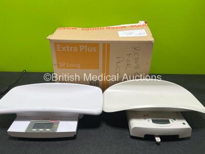 Job Lot Including 2 x Seca Baby Weighing Scales, 1 Box of Medical Consumables