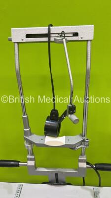 Haag Streit Bern Slit Lamp Table with Chin Rest, Power Supply and Accessories (Missing 1 x Wheel) - 5