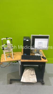 Heidelberg Engineering Retina Tomograph II System Version 1.7.0.0 with PC, Software Licence, Licence Key and Monitor n Motorized Table (Powers Up) - 2