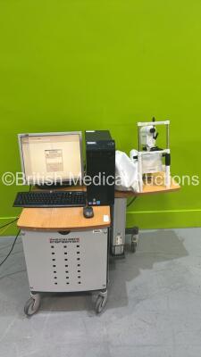 Heidelberg Engineering Retina Tomograph II System Version 1.7.0.0 with PC, Software Licence, Licence Key and Monitor n Motorized Table (Powers Up) - 2