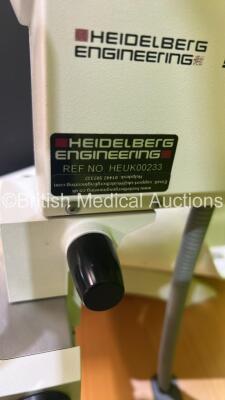 Heidelberg Engineering Retina Tomograph II System Version 1.7.0.0 with PC, Software Licence, Licence Key and Monitor n Motorized Table (Powers Up) - 8