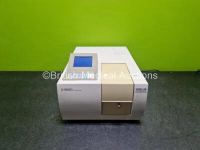 Hitachi U-1800 Spectrophotometer (Powers Up)