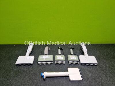 6 x Various Pipettes Including 3 x Biohit Proline and 3 x Anachem