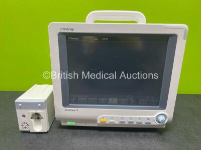 Mindray BeneView T5 Patient Monitor with Printer Option (Powers Up) Including Mindray CO2 Gas Module