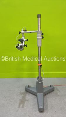 Zeiss OPMI 1 Surgical Microscope with Zeiss f=160 Binoculars, 2 x 12,5 Eyepieces and Zeiss f=200 Lens on Zeiss Stand (Powers Up - No Light ) *S/N NA*