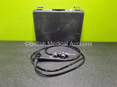 Olympus CF-Q260DL Video Colonoscope in Case - Engineer's Report : Optical System - Image Freeze Feature Not Working, Angulation - Not Reaching Specification To Be Adjusted, Insertion Tube - No Fault Found, Light Transmission - No Fault Found, Channels - N