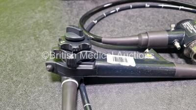 Olympus GIF-H260 Video Gastroscope in Case - Engineer's Report : Optical System - No Fault Found, Angulation - No Fault Found, Insertion Tube - No Fault Found, Light Transmission - No Fault Found, Channels - No Fault Found, Leak Check - No Fault Found *SN - 3