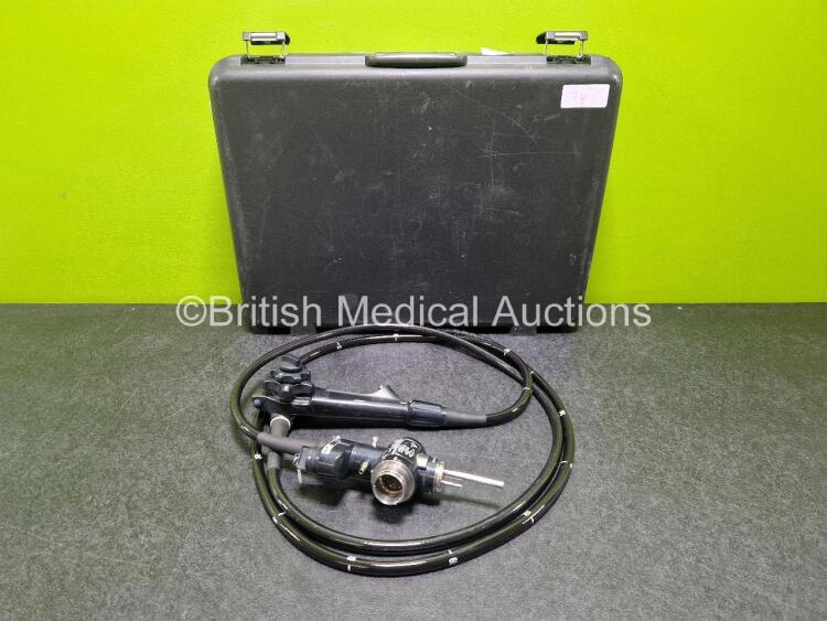 Olympus CF-Q260DL Video Colonoscope in Case - Engineer's Report : Optical System - No Fault Found, Angulation - No Fault Found, Insertion Tube - No Fault Found, Light Transmission - No Fault Found, Channels - No Fault Found, Leak Check - No Fault Found *S