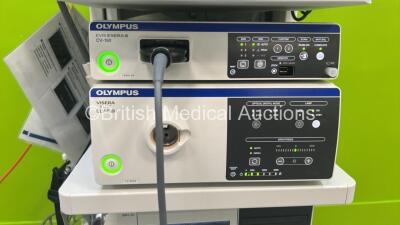 Olympus Stack System with Sony Monitor, Olympus UHI-4 Insufflator, Olympus Evis Exera III CV-190 Digital Processor, Olympus CH-S190-XZ Camera Head, Olympus Visera Elite CLV-S190 Light Source, Olympus IMH-20 Unit and Sony UP-DR80MD Digital Colour Printer ( - 5