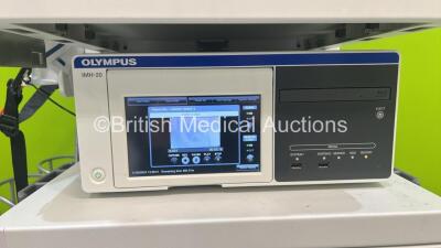 Olympus Stack System with Sony Monitor, Olympus UHI-4 Insufflator, Olympus Evis Exera III CV-190 Digital Processor, Olympus CH-S190-XZ Camera Head, Olympus Visera Elite CLV-S190 Light Source, Olympus IMH-20 Unit and Sony UP-DR80MD Digital Colour Printer ( - 10