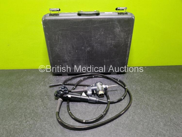 Olympus CF-240DL Video Colonoscope in Case - Engineer's Report : Optical System - No Fault Found, Angulation - No Fault Found, Insertion Tube - No Fault Found, Light Transmission - No Fault Found, Channels - No Fault Found, Leak Check - No Fault Found *SN