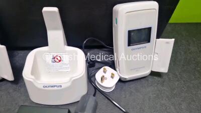 2 x Olmpsu VE-1 Endo Capsules with 1 x Recorder Cradle - 3