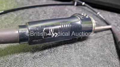 Olympus BF-P60 Bronchoscope in Case - Engineers Report : Optical System - 3 Broken Fibres , Angulation - No Fault Found, Insertion Tube - No Fault Found, Light Transmission - No Fault Found, Channels - No Fault Found Leak Check - No Fault Found *SN 289021 - 4