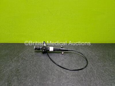 Pentax FB-15RBS Bronchoscope - Engineer's Report : Optical System - 1 Broken Fibre, Angulation - No Fault Found, Insertion Tube - No Fault Found, Light Transmission - No Fault Found, Channels - No Fault Found *SN G110900*