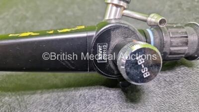 Pentax FB-15RBS Bronchoscope - Engineer's Report : Optical System - 1 Broken Fibre, Angulation - No Fault Found, Insertion Tube - No Fault Found, Light Transmission - No Fault Found, Channels - No Fault Found *SN G110900* - 5