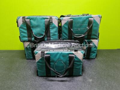 5 x Secondary Response Ambulance Bags *Stock Photo*