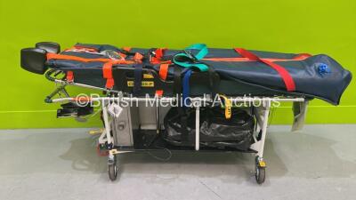 Ferno CCT Six-P Critical Care Trolley with Mattress and Straps *S/N CCT-1216*