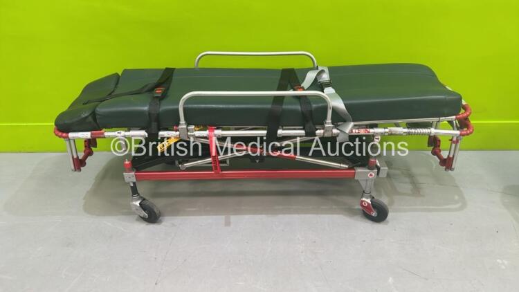 Ferno Falcon Six Hydraulic Ambulance Stretcher with Mattress (Hydraulics Tested Working) *S/N 002734*