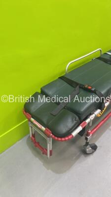 Ferno Falcon Six Hydraulic Ambulance Stretcher with Mattress (Hydraulics Tested Working) *S/N 002734* - 3