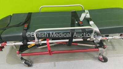 Ferno Falcon Six Hydraulic Ambulance Stretcher with Mattress (Hydraulics Tested Working) *S/N 002734* - 4