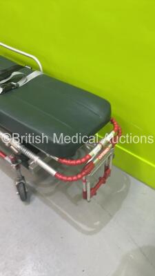 Ferno Falcon Six Hydraulic Ambulance Stretcher with Mattress (Hydraulics Tested Working) *S/N 002734* - 5