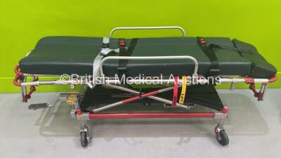 Ferno Falcon Six Hydraulic Ambulance Stretcher with Mattress (Hydraulics Tested Working) *S/N 002734* - 6