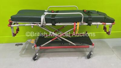 Ferno Falcon Six Hydraulic Ambulance Stretcher with Mattress (Hydraulics Tested Working) *S/N 002734* - 7