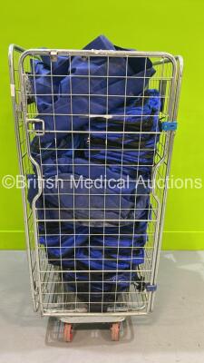 Cage of Mixed Blue Ambulance Bags (Cage Not Included)