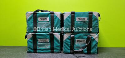 4 x Rescue and Medical Secondary Response Bags