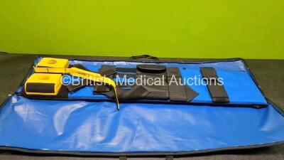 Job Lot Including 1 x Ambulance Bag, 1 x Entonox Hose, 1 x Ferno Pedi-Mate Infant Ambulance Straps in Bags, 2 x Pneupac Single Limb Circuit Tubes, 9 x Various Belts and Straps, 4 x Velcro Straps and Dynamed Pediatric Immobilization & Transport System in - 10