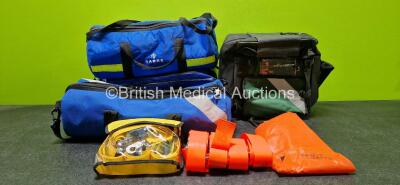 Job Lot Including 4 x Ambulance Bags and 8 x Belts & Straps