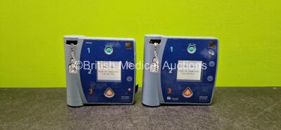 Job Lot Including 1 x Philips Heartstart FR2+ Defibrillator and 1 x Laerdal Heartstart Defibrillator (Both Powers Up)