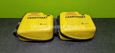 2 x Laerdal Heartstart FR2 Cases