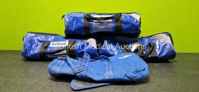 Job Lot Including 3 x Entonox Bags and 1 x Oxylitre Bag