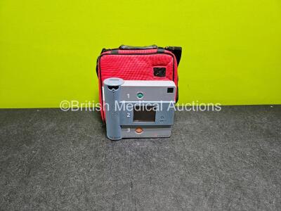 Heartstream Forerunner Defibrillator (Powers Up) in Case *SN 000001776*