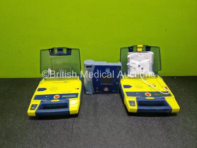 Job Lot Including 2 x Cardiac Science PowerHeart AED G3 Defibrillators and 1 x Laerdal FR2+ Defibrillator (All Untested Due to No Power Supply)