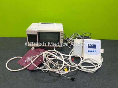 Job Lot Including 1 x Diascope NT Type 3050 Unit, 1 x Job Lot of Mectron Piezo Smart Unit with BP Cuff and Finger Sensors