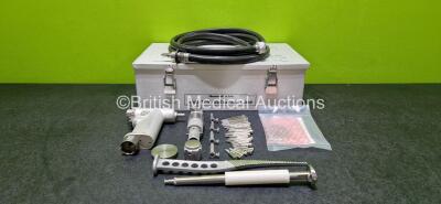 Job Lot Including 1 x 3M Maxi Driver II Handpiece, 1 x 3M Oscillating Saw, 1 x Hose and Various Accessories in Case