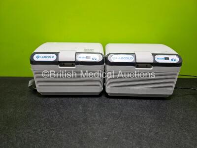 2 x Labcold Ref RPDF0012F Vaccine and Sample Carrier Fridges (All Power Up)