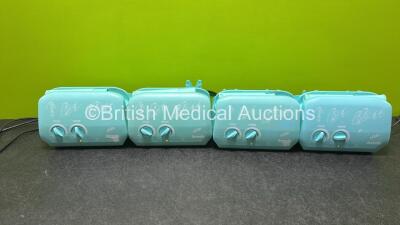 4 x Ameda Elite Breast Pumps in Cases (All Power Up)