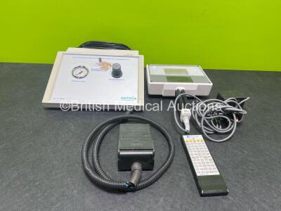 Mixed Lot Including 1 x Rodavist 247 Rodenstock Remote Control, 1 x Nissel Therapy Light (No Power) and 1 x Omrix Biopharmaceutical Pressure Regulator System with Footswitch