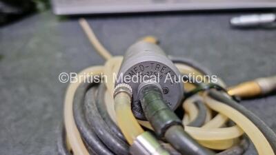 Job Lot Including 1 x Xomed Treace Micro Craft 2000 Power System with 1 x Medtronic Xomed-Treace Ref 33-27750 Angled Handpiece, 1 x Medtronic Xomed-Treace Ref 33-27500 Angled Handpiece, 1 x Medtronic Xomed-Treace Ref 33-27100 Straight Handpiece(Powers Up) - 5