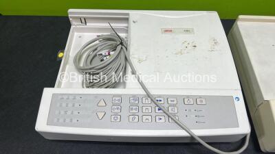 2 x Seca CT6i ECG Machines (Both Power Up 1 x Missing Printer Casing - See Photo) with 1 x 10 Lead ECG Lead - 3