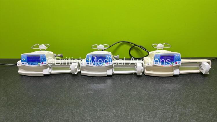 3 x Fresenius Kabi Injectomat MC Agilia Syringe Pumps (All Power Up) *SN *018130 - 20229800 / 20433429 / 19952001*